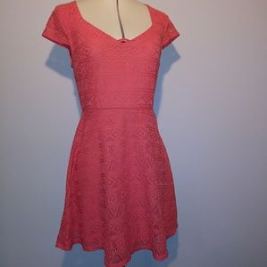 NoBo Pink Lace Dress